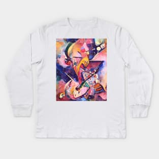 Colorful Kandinsky Kids Long Sleeve T-Shirt